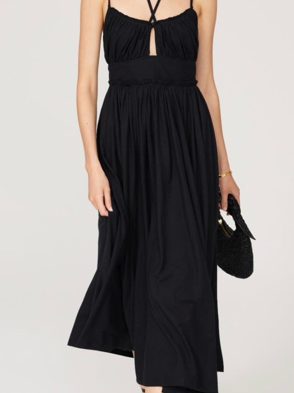 Ulla Johnson Black Freya Dress
